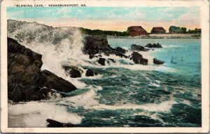 Postcard ME - Blowing Cave, Kennebunkport