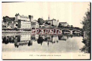 Old Postcard Pau Vue Generale Taking Jurancon