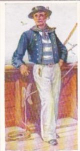 Carreras Vintage Cigarette Card Naval Uniforms No 34 Seaman Of The Blazer 1845