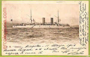af7948 - Italy - VINTAGE POSTCARD Postcards - Ship UMBRIA-