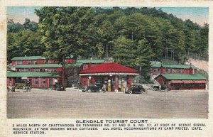 Postcard Glendale Tourist Court Chattanooga Tennessee