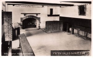 William Wordsworth Hawkshead School Real Photo Postcard