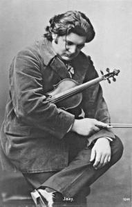  EUGENE YSAYE BELGIAN VIOLINIST- PHOTO POSTCARD