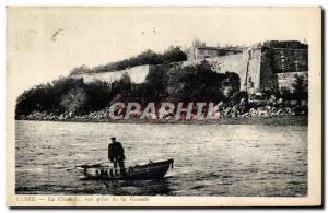 Blaye Citadel Old Postcard View from the Gironde