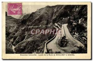 Postcard Old Sospel Tour intervalley Laces Route reel has Sospel