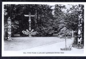 Totem Poles,Capilano Suspension Bridge Park,British Columbia,Canada