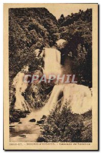 Old Postcard Bourg d'Oisans cascade Sarenne