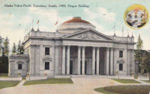 1909, Alaska-Yukon-Pacific Expo: Oregon Building, Used (PC721)