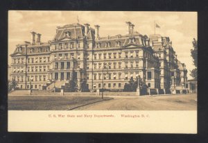 WASHINGTON D.C UNITED STATES WAR NAVY DEPARTMENT VINTAGE POSTCARD