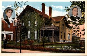 New York Buffalo Milburn Residence Where President McKinley Died 14th Septemb...