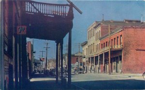 Virginia City Virginia Street Scene Roberts Spangler Postcard 21-7544