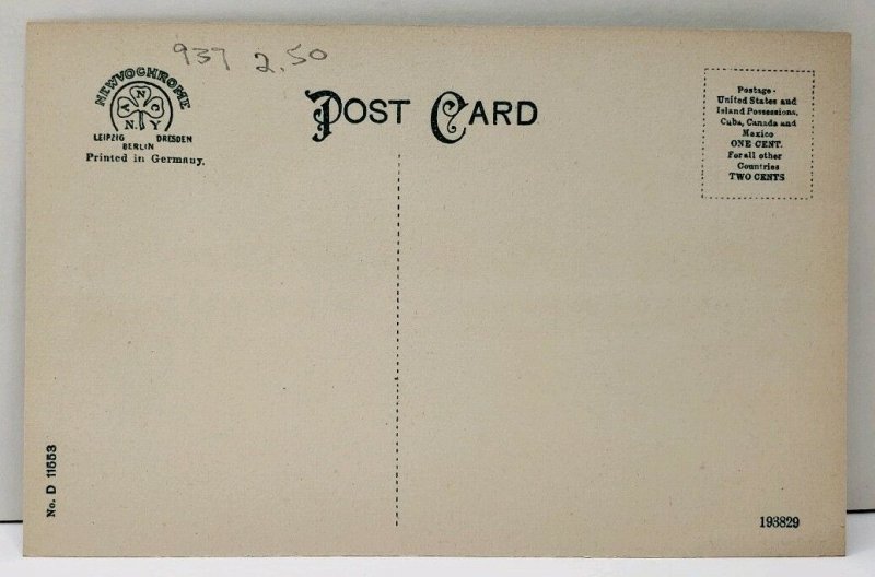 Harrisburg Pa River Park Vintage Postcard E5