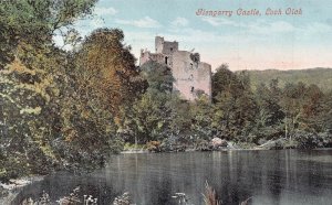 SCOTLAND UK~GLENGARRY CASTLE-LOCH OICH~1910s POSTCARD