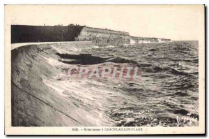 Postcard Old Breakwater has Chatelaillon Plage