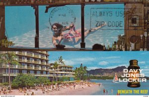 Oahu, Hawaii, 50-60s, Davy Jones Locker Cocktail Lounge