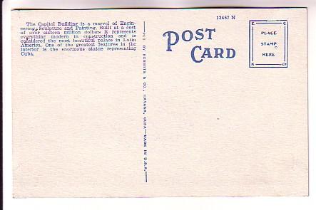 Capital Building, Roses, Havana, Cuba