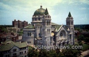St. Louis Catholic Cathedral - Missouri MO Postcard