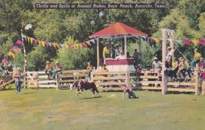 Texas Amarillo Boy's Ranch Thrills and Spills At Annual Rodeo