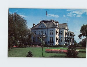 Postcard The Illinois Governor's Mansion, Springfield, Illinois, USA