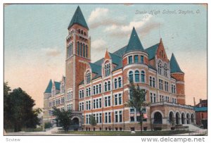 Steele High School, DAYTON, Ohio, PU-1909