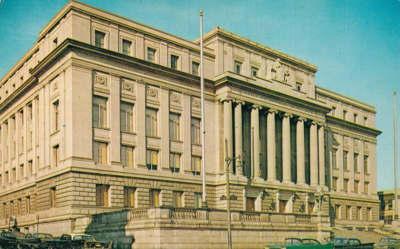 USA Hall Of Records Newark New Jersey Vintage Postcard 07.46