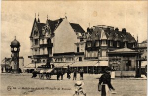 CPA MALO-les-BAINS Place du Kursaal horloge (983632)