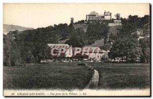 Old Postcard Uriage Les Bains View From LA Jack Lawn