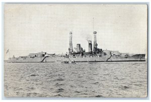 c1930's USS New York US Navy Battleship San Francisco California CA Postcard