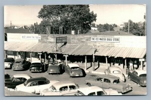 WELLS SD DRUG STORE ADVERTISING VINTAGE REAL PHOTO POSTCARD RPPC