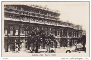 RP; Buenos Aires , Argentina , PU-1929 , Teatro (Theater) Colon