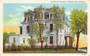 Jefferson City Missouri 1930s Postcard Governor's Mansion