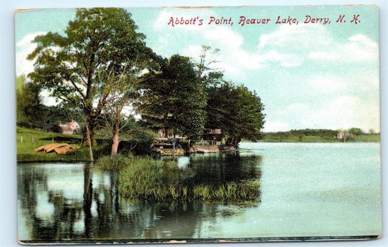 1911 Abbott S Point Beaver Lake Cottages Cabins Homes Derry New