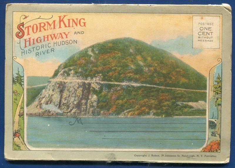 Storm King Highway New York #3 Postcard Folder