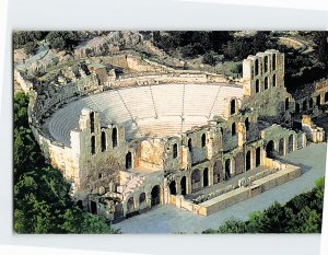 Postcard The Odeon of Herode Atticos Athens Greece