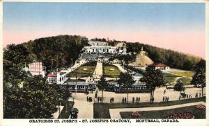 MONTREAL, Canada    ST JOSPEH'S ORATORY~Bird's Eye View   ca1920's Postcard