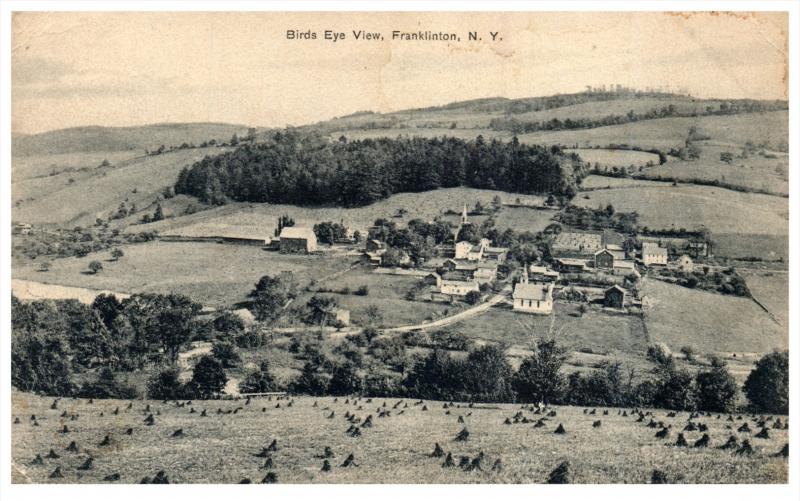 Aerial View  of Franklinton New York