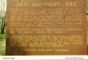 California Coloma Gold Discovery Site