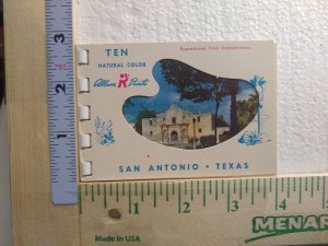 Postcard Folder San Antonio, Texas