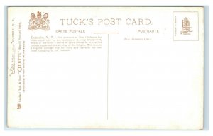 Postcard Dunedin New Zealand Entrance to Port, Chalmers Tuck #7352 Oilette U89