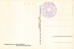 A186 Austria Bregenz m Pfaenderbahn Cable Car vintage postcard