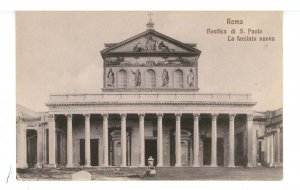 Italy - Roma (Rome). Basilica Santa Paolo, the new Façade