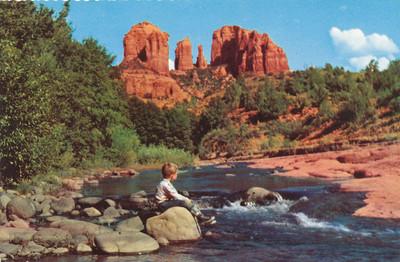 PC5189 Cathedral Rock in lower Oak Creek Canyon, Arizona ...