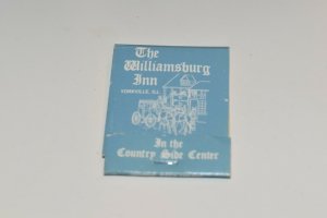 The Williamsburg Inn Yorkville Illinois 20 Strike Matchbook