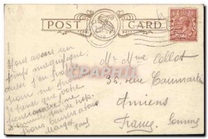 Old Postcard London Trafalgar Square