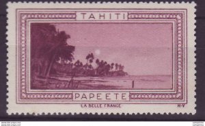 Label ** Tahiti Papeete