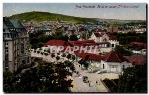 Old Postcard Bad Nauheim Toal m neuer Trinkkuranlage