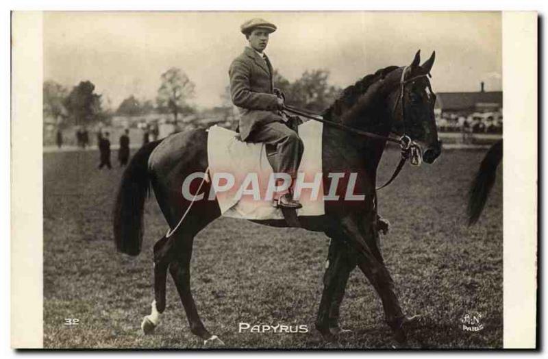 VINTAGE POSTCARD Horse Horsemanship Hippisme Papyrus