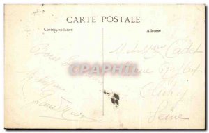 Old Postcard the Malmaison Chateau le Foyer