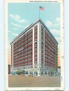 Linen HOTEL SCENE Davenport Iowa IA H1084