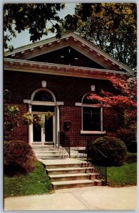 Vtg Ridgefield Connecticut CT First National Bank & Trust Company 1950s Postcard